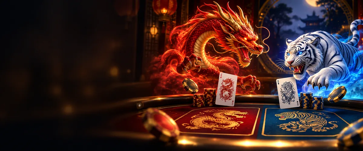 Dragon Tiger card game banner