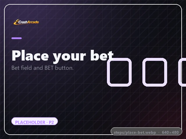 Setting a bet amount and confirming